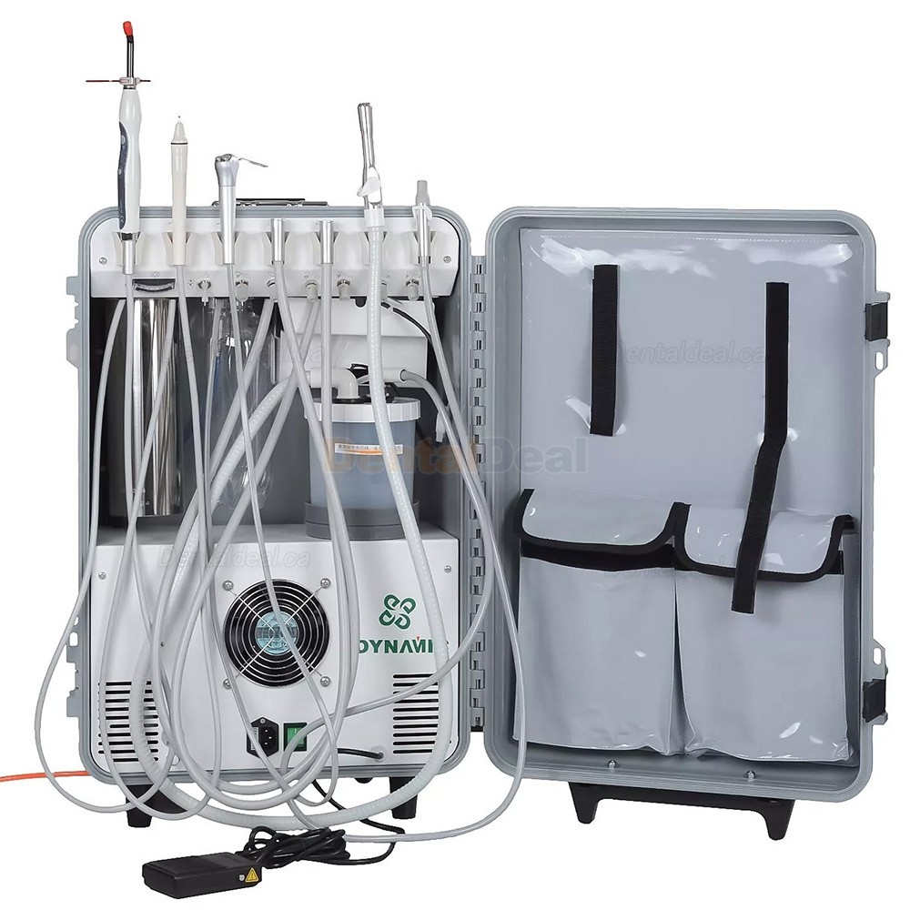Dynamic&reg; DU852 Portable Dental Unit with Curing light & Scaler Handpiece